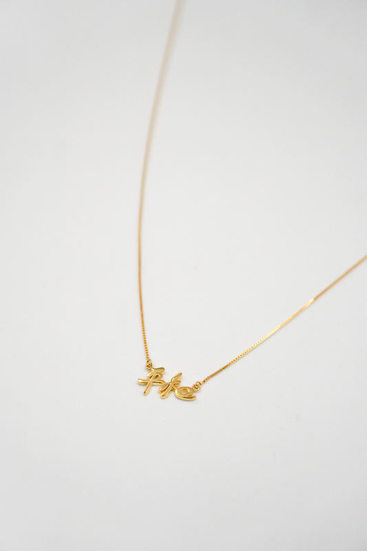 SHALOM Pendant Necklace